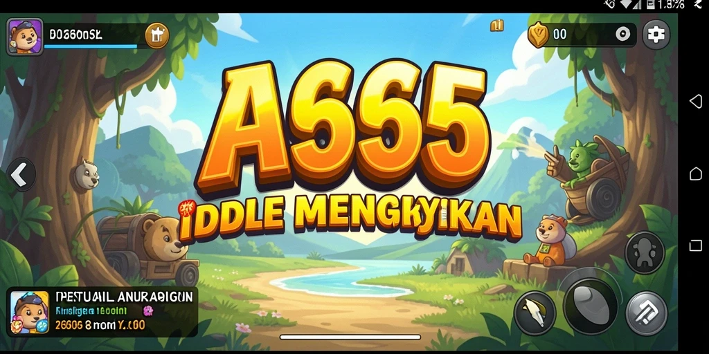 Tampilan gameplay <strong>AA666</strong> yang cerah dan penuh warna.