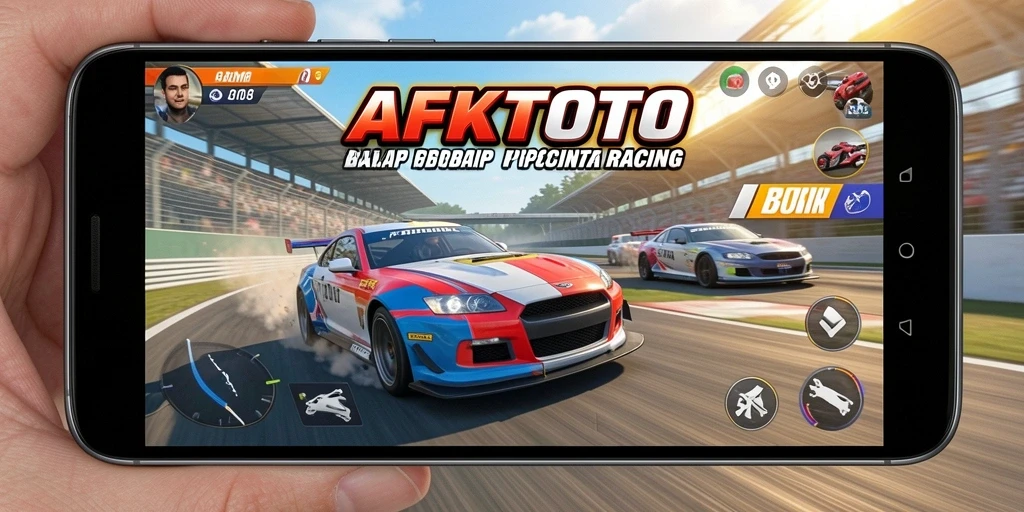 Tampilan luar biasa dari gameplay balap AFKTOTO yang mendebarkan.