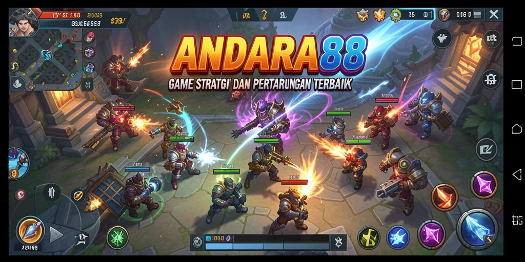 Gameplay seru ANDARA88 dengan strategi yang mendalam.