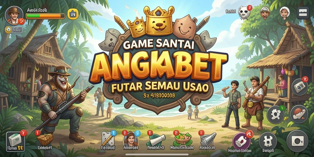 Tampilan gameplay casual yang menghibur dan penuh warna.