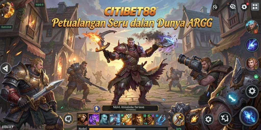 Tampilan seru gameplay CITIBET88 yang mendebarkan dan penuh aksi.