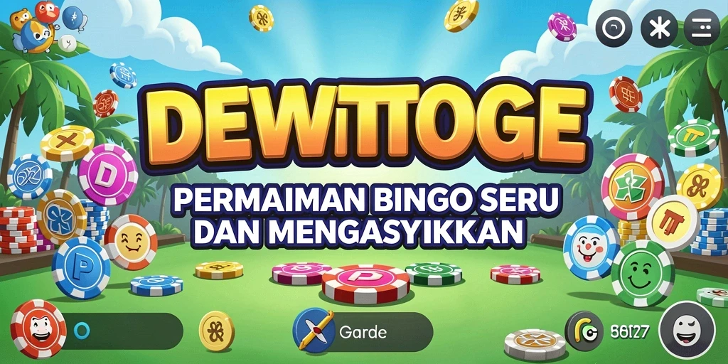 Screenshot dari gameplay Bingo yang seru di DEWITOGEL.