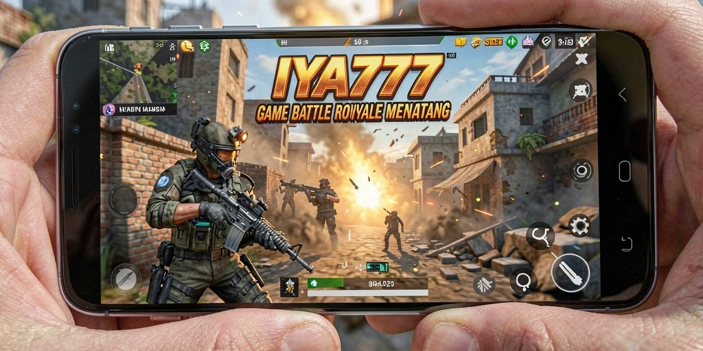 Gameplay menegangkan di arena Battle Royale IYA777.