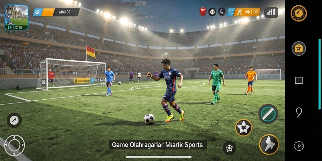 Tampilan gameplay MDG188 yang penuh aksi dan seru.