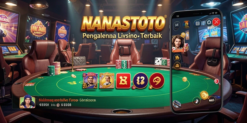 Tampilan gameplay Live Casino yang menarik dan interaktif.