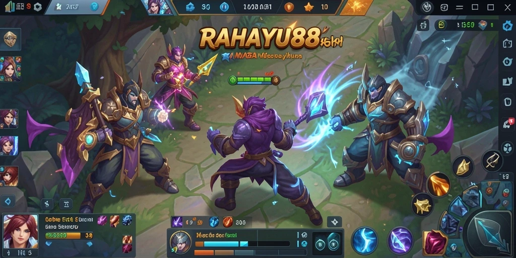 Gameplay mendebarkan <strong>RAHAYU88</strong> dengan pertarungan intens.
