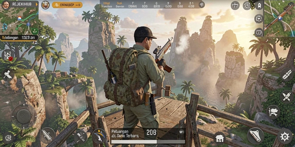 Tangkapan layar gameplay REJEKIHUB yang menampilkan dunia terbuka yang memukau.