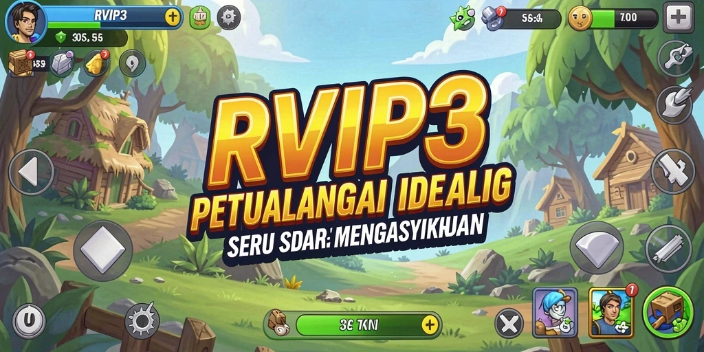 Tampilan gameplay RVIP3 yang memukau dengan karakter yang beraksi.