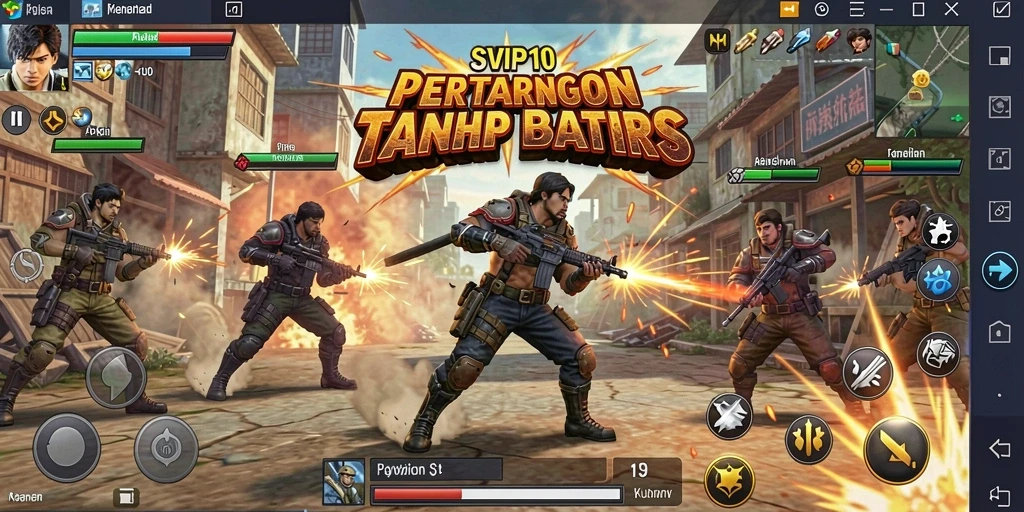 Tampilan menarik dari gameplay SVIP10 dengan pertarungan yang mendebarkan.