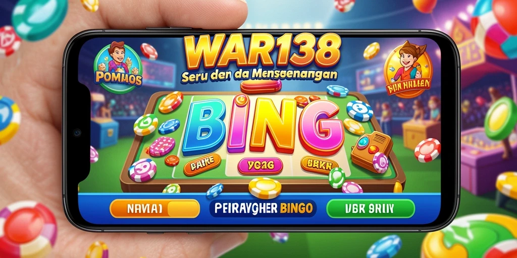 Tampilan menarik dari gameplay Bingo di WAR138.